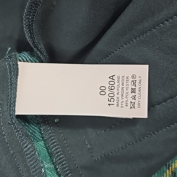 Kate Spade Greenhouse Plaid Wool Pants - Picture 8 of 11